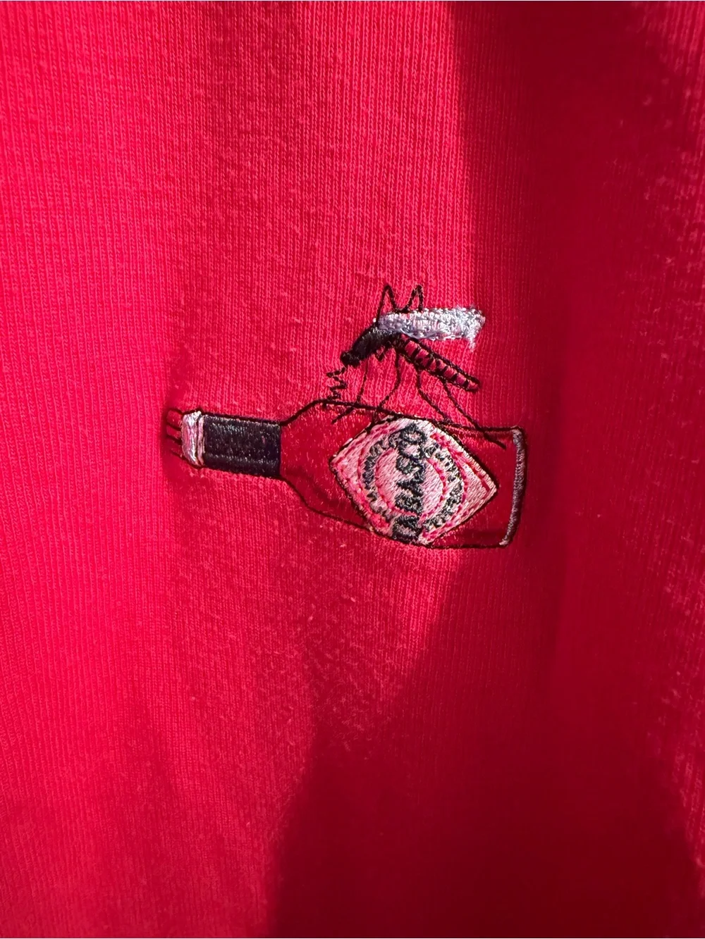 Vintage Tobasco 1/4 Zip Pullover Sweatshirt Mens Medium Embroidered 100% Cotton